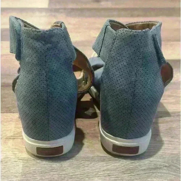 Dr. Scholl’s Sheena Wedge Sandals Moss Green Size 8 - Picture 3 of 4